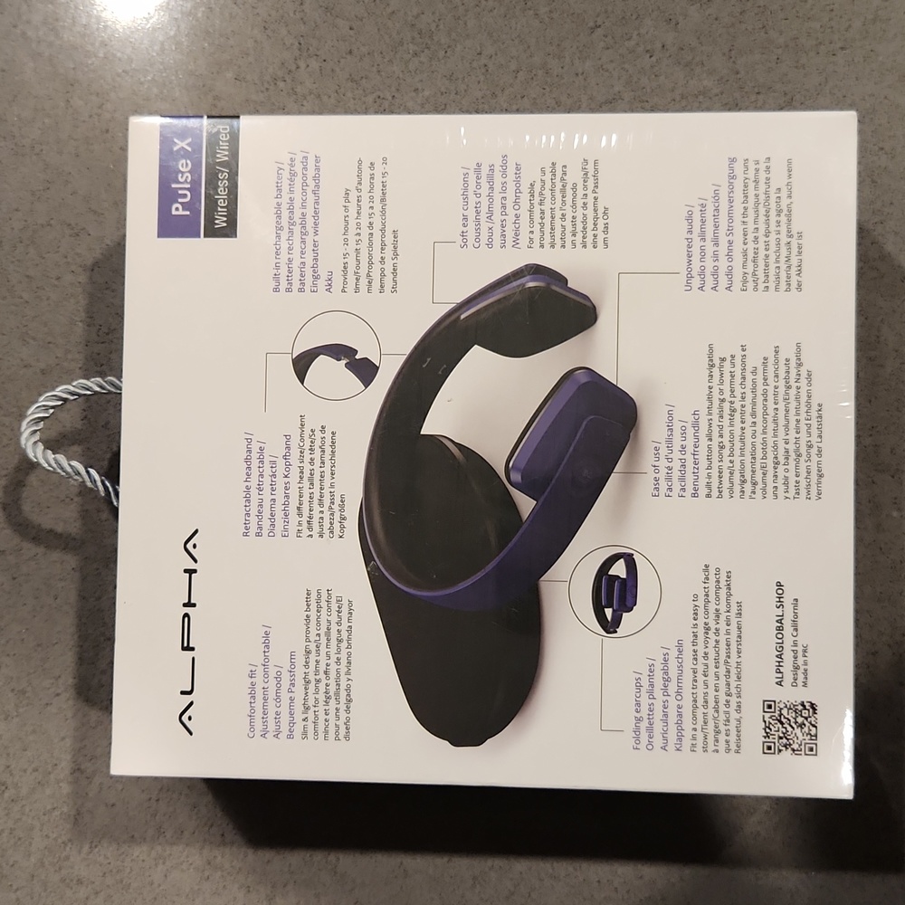 ALPHA Pulse X Wireless Headphones - Picture 3 of 4